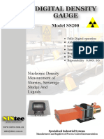 Model SS200 Digital Density Gauge Data Sheet