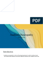 Auditory Neuropathy Unedited