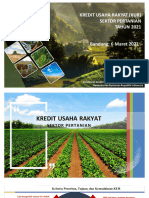 KUR Pertanian - Bahan Sosialisasi Bandung 6 Maret 2021