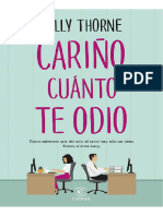 Cariño Cuanto Te Odio-Sally Thorne