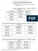 Dbms Practical Lab Exam