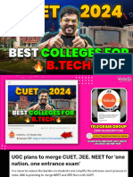 B.Tech Colleges Through Cuet