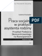 Izabela Krasiejko Praca Socjalna W Praktyce Asystenta Rodziny