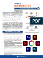 Brochure-Especializacion en Diseno-Digital - Multimedia