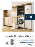 Installationshandbuch ECO MONO Aussengeraet AE 080 120 160 RXYDEG RXYDGG