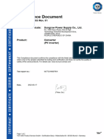 SG320HX - SG350HX IEC61000-3-11&-12 Certificate