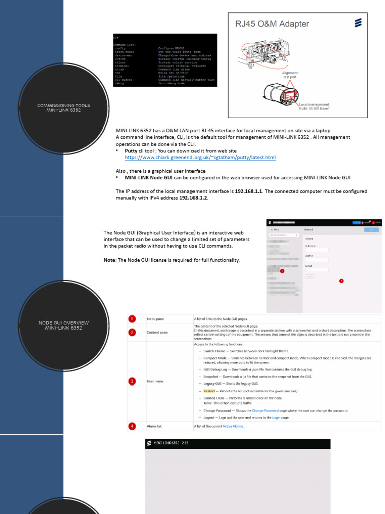 MINI-LINK 6352 Configuration Guide | PDF | Command Line Interface ...