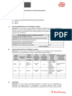 Documento de Gestión de PRONOEI