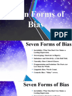 2.3 Seven Forms of Bias