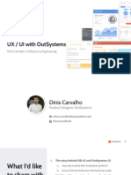 Ux - Ui With Outsystems Dinis Carvalho