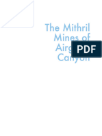 The Mithril Mines of Airgead Canyon - Printer Friendly