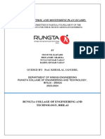 Strata Control and Monitoring Plan