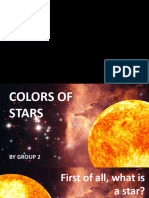 Color of Stars