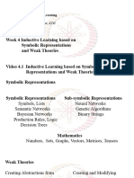 4.1-Inductive Learning Based On Symbolic Representations and Week Theories