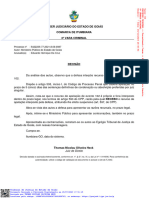 Poder Judiciário Do Estado de Goiás Comarca de Itumbiara 2 Vara Criminal