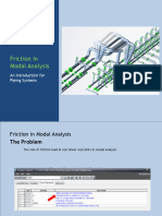 Friction in Modal Analysis