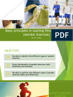 Basic Principles in Starting Fitness Program (Aerobic Exercise) - 2