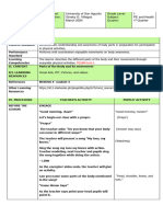 Villegas Lesson Plan in Pe and Health