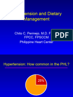 Hypertension and Dietary Management