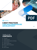 5 Best Practices For Data Warehouse Development