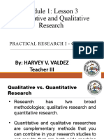 PR1 Module1 Lesson 34 Nature of Inquiry and Research