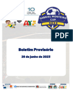 BOLETIM Extraoficial GabrielMonteiroCup 2023 26jun