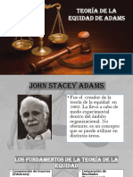 La Teoria de La Equidad de Adams