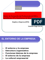 Entorno de La Empresa