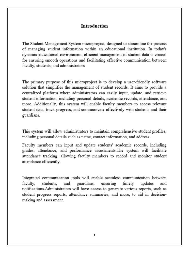 GAD_microproject_Final ...... | PDF | Databases | Educational Technology