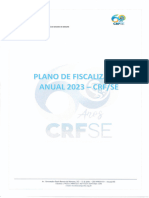 Plano de Fiscalizacao Anual 2023 Crfse - Ebcbf207137808c2dc6e4189d07a7