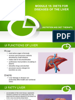 Module 15 Diets For Diseases of The Liver 2