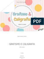 Grafismo e Caligrafia - 3 - Letra Cursiva