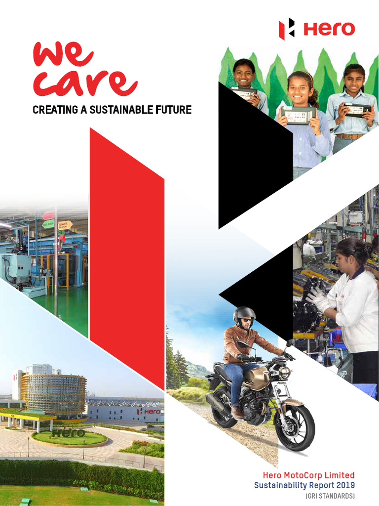 Hero MotoCorp Sustainability Report 2019 | PDF | Corporate Social ...