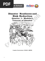 DRRR Q1 M1 Concept-Of-Disaster Emping