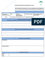 Formato Registro de Estadisticas de Seguridad y Salud