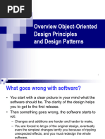 Overview Object-Oriented Design Principles and Design Patterns