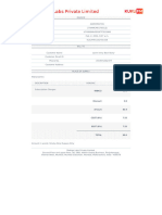 Kuku Payment Invoice