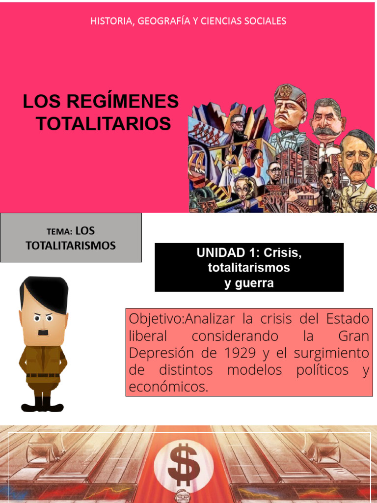 Totalitarismos: Historia y Características | PDF | Fascismo | Alemania nazi