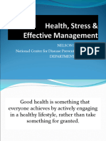 MR. NELSON MENDOZA - Stress & Nutrition 