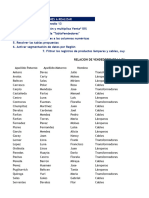 Tabla de Excel