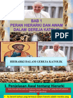 HIERARKI DALAM GEREJA KATOLIK New