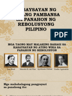 Kasaysayan NG Wikang Pambansa Sa Panahon NG Rebolusyong