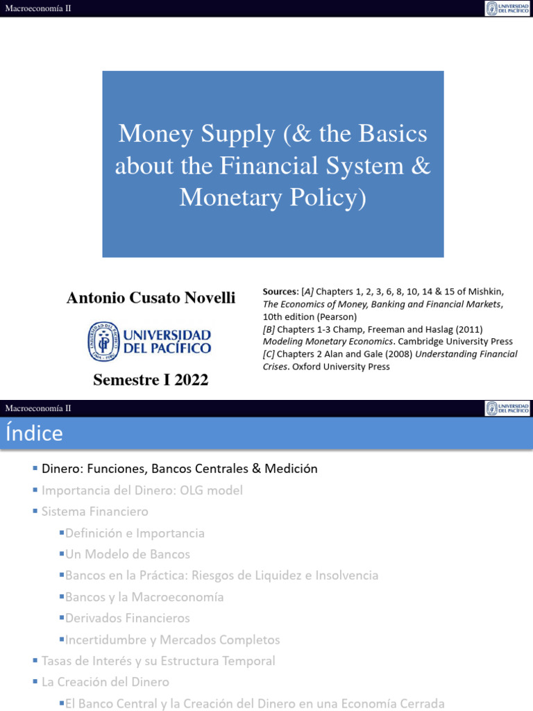 Money Supply and Monetary Policy Insights | PDF | Clearing (Finance ...