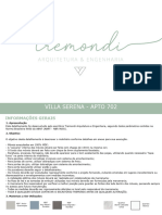 Detalhamento Marcenaria+Marmoraria+Serralheria+Espelhos Villa Serena Apto 702