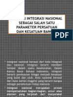 Urgensi Integrasi Nasional