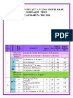 Calendarización 2024