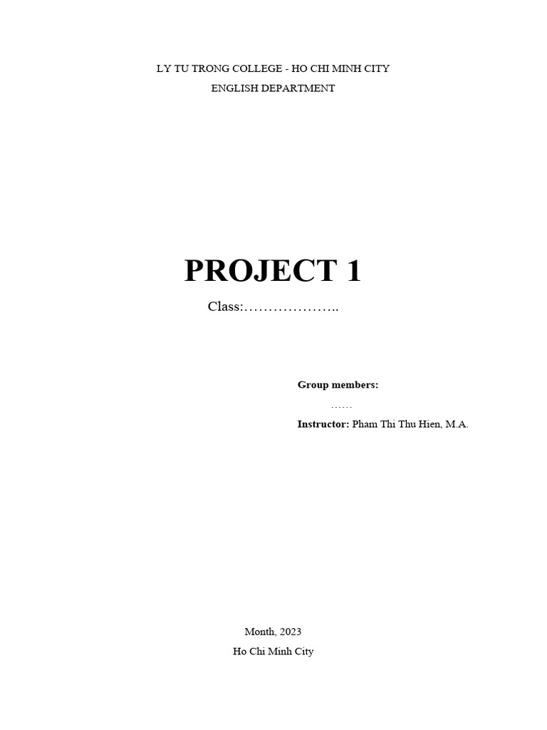 Project 1 | PDF | Marketing Research | Information