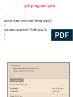 Simple Program-Java