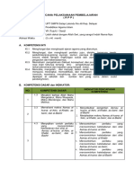 Rencana Pelaksanaan Pembelajaran (RPP) : A. Kompetensi Inti