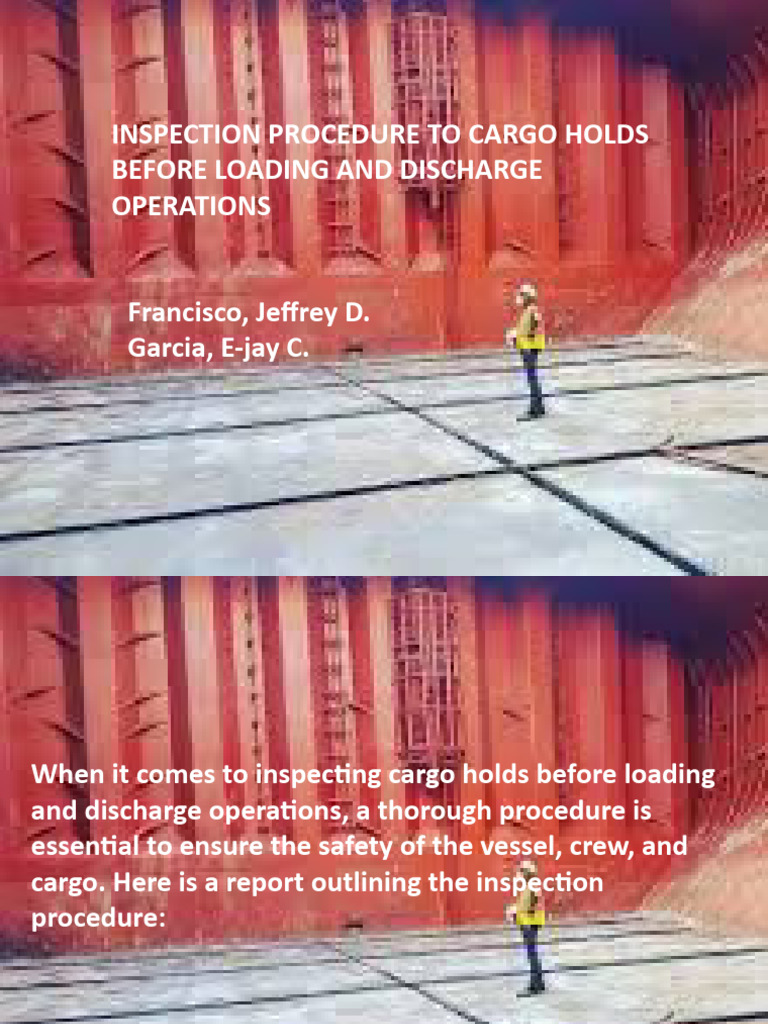 Cargo Hold Inspection Procedures | PDF | Technology & Engineering